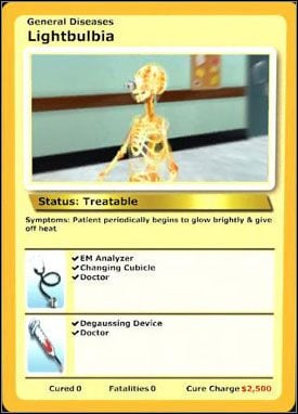 7 - Encyklopedia chorób (1) | Encyklopedia chorób w Hospital Tycoon - Hospital Tycoon - poradnik do gry
