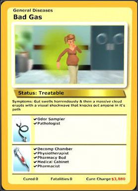 9 - Encyklopedia chorób (1) | Encyklopedia chorób w Hospital Tycoon - Hospital Tycoon - poradnik do gry