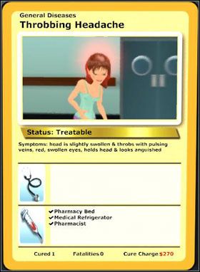 9 - Encyklopedia chorób (2) | Encyklopedia chorób w Hospital Tycoon - Hospital Tycoon - poradnik do gry