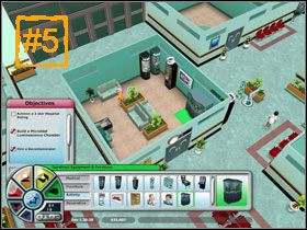 Aby sprawnie odkazić wszystkich pacjentów (#4), zatrudnij dodatkowego pracownika (Decontaminator) - Seria 1, Poziom 4 | Story mode w Hospital Tycoon - Hospital Tycoon - poradnik do gry