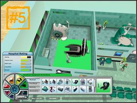 Wybuduj maszyny niezbędne do wyleczenia (#5) Stress Zombiosis (Brainscanner, Cardioscanner, Relaxation Device) - Seria 2, Poziom 1 | Story mode w Hospital Tycoon - Hospital Tycoon - poradnik do gry