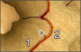 Dość problematyczne może być znalezienie trenerów dla złodziei (1) oraz łuczników (2), którzy znajdują się w okolicach Komorin - Nauczyciele w Two Worlds - Two Worlds - poradnik do gry