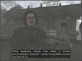 Lent chce, abyś udał się do wioski Broomhill i sprawdził, czy wszystko z nią w porządku - Komorin | Questy w Two Worlds - Two Worlds - poradnik do gry