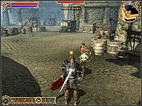 Brogh potrzebuje alkoholu dla strażników, by zadbać o ich wysokie morale - Tharbakin | Questy w Two Worlds - Two Worlds - poradnik do gry