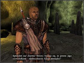 Rozmów się z Finchem i zaproponuj, by oddał ci artefakt bez walki - Wykopaliska | Questy w Two Worlds - Two Worlds - poradnik do gry