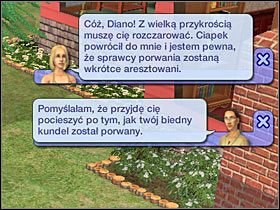 Ruszaj za Dianą, która najprawdopodobniej zatrzyma się w pomieszczeniu z otrzymaną w jednym z poprzednich rozdziałów figurką - Rozdział 9 - Cisza przed burzą (1) | Psie zawody - The Sims: Historie ze świata zwierząt - poradnik do gry