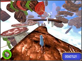 Później na kolejne przechodząc przez salami. - Dream Worlds - This is Steakout | Single-Player Minigames | Ratatuj - Ratatuj - poradnik do gry