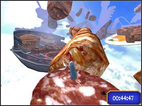 Pieczonymi kawałkami mięsa przejdź prosto, - Dream Worlds - This is Steakout | Single-Player Minigames | Ratatuj - Ratatuj - poradnik do gry