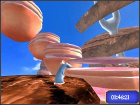 Dalej czeka cię jeszcze jedna droga w górę po szynkach. - Dream Worlds - Sausage Shenanigan | Single-Player Minigames | Ratatuj - Ratatuj - poradnik do gry