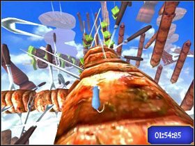 Przejdź do końca kolejnej pieczeni. Nie daj się strącić. - Dream Worlds - Sausage Shenanigan | Single-Player Minigames | Ratatuj - Ratatuj - poradnik do gry