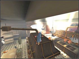 Za pomocą parasolki doleć do czasomierza #1, przy którym znajdziesz klucz #2 - Little Chef - Big Kitchen (5) | Solucja Ratatuj - Ratatuj - poradnik do gry