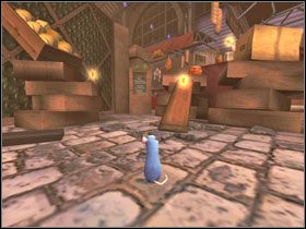 Po wejściu na ladę udaj się na wprost po paczkę z gwiazdkami #1 - The City Market (1) | Solucja Ratatuj - Ratatuj - poradnik do gry