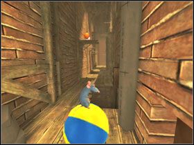 Skocznią #1, następnie po hakach przejdź do końca, gdzie znajdziesz katapultę #2 - The Desserted Kitchen (3) | Solucja Ratatuj - Ratatuj - poradnik do gry