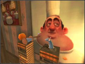 Katapulta wystrzeli cię na półkę #1 gdzie znajdziesz skocznie - The Desserted Kitchen (3) | Solucja Ratatuj - Ratatuj - poradnik do gry