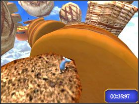 Trochę dalej kilka obracających się serów Gouda, - Dream Worlds - Say Cheese | Single-Player Minigames | Ratatuj - Ratatuj - poradnik do gry