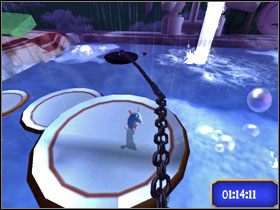 a następnie na łańcuch. Na końcu wskocz do puszki. - Dream Worlds - Dirty Dish Fright | Single-Player Minigames | Ratatuj - Ratatuj - poradnik do gry