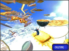 Wskocz na misę i skieruj się w górę. - Dream Worlds - Pasta Persuasion | Single-Player Minigames | Ratatuj - Ratatuj - poradnik do gry