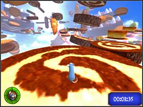 Rozpoczynasz na przepysznej roladzie. - Dream Worlds - Desserted Wonderland | Single-Player Minigames | Ratatuj - Ratatuj - poradnik do gry