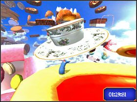 Wskocz na latający spodek z filiżanką... - Dream Worlds - Desserted Wonderland | Single-Player Minigames | Ratatuj - Ratatuj - poradnik do gry