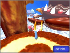 Za rurkami rozgałęzienie - po prawej ukryte przejście. - Dream Worlds - Desserted Wonderland | Single-Player Minigames | Ratatuj - Ratatuj - poradnik do gry