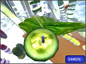 Później cykoriowa zjeżdżalnia. - Dream Worlds - Veggie Vault | Single-Player Minigames | Ratatuj - Ratatuj - poradnik do gry
