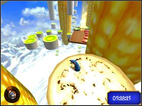 Na koniec jeszcze jedne schody - tym razem w dół. - Dream Worlds - Veggie Vault | Single-Player Minigames | Ratatuj - Ratatuj - poradnik do gry