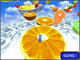 Kolejnym etapem są pomarańcze... - Dream Worlds - Soaring Strawberries | Single-Player Minigames | Ratatuj - Ratatuj - poradnik do gry