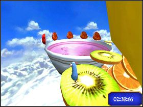 Dalej przez kiwi oraz miskę z kisielem... - Dream Worlds - Soaring Strawberries | Single-Player Minigames | Ratatuj - Ratatuj - poradnik do gry