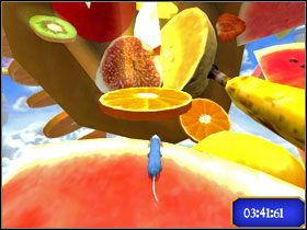 ...I koniec etapu na plasterku pomarańczy. - Dream Worlds - Soaring Strawberries | Single-Player Minigames | Ratatuj - Ratatuj - poradnik do gry