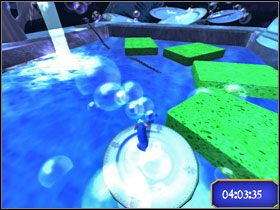 Następnie z talerza na kolejne gąbki - zapadają się. - Dream Worlds - Kitchen Chaos | Single-Player Minigames | Ratatuj - Ratatuj - poradnik do gry