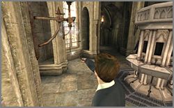 Twój kolejny cel to łazienka Jęczącej Marty - Hogwart - początek | Opis przejścia Harry Potter i Zakon Feniksa - Harry Potter i Zakon Feniksa - poradnik do gry