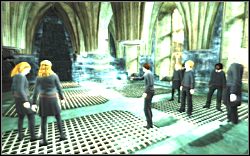 Po wygranej Hermiona zaproponuje, byś udał się do Pokoju Życzeń, gdzie czeka cała Gwardia Dumbledorea - Hogwart | Opis przejścia Harry Potter i Zakon Feniksa - Harry Potter i Zakon Feniksa - poradnik do gry