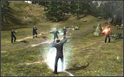 Tym razem już jak najbardziej możesz wygrać, choć rezultat walki ponownie nie robi chyba żadnej różnicy - Hogwart | Opis przejścia Harry Potter i Zakon Feniksa - Harry Potter i Zakon Feniksa - poradnik do gry