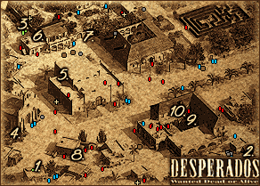 OK, zaczynamy - 15 - Dance with the Devil | Desperados Wanted Dead or Alive - Desperados: Wanted Dead or Alive - poradnik do gry