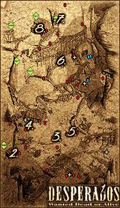 Zaczynamy w płd-wsch części planszy [PUNKT 1 NA MAPIE] - 19 - Blood Money | Desperados Wanted Dead or Alive - Desperados: Wanted Dead or Alive - poradnik do gry