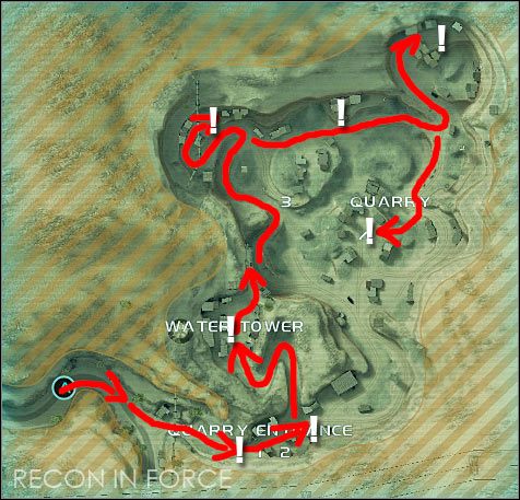 1 - Misja druga - Recon in Force | Akt pierwszy - Tom Clancys Ghost Recon: Advanced Warfighter 2 - poradnik do gry