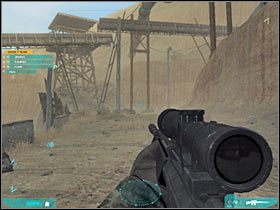 Teren powinien już być zabezpieczony (z mapy taktycznej zniknie ikonka Guards) - Misja druga - Recon in Force (3a) | Akt pierwszy - Tom Clancys Ghost Recon: Advanced Warfighter 2 - poradnik do gry