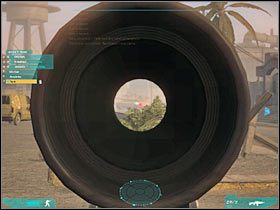 Najwięcej problemów sprawi ci zapewne pozbycie się wrogiego czołgu, który pojawi się na lewo od centrum handlowego (#1) - Misja pierwsza - Welcome to Juarez (3) | Akt drugi - Tom Clancys Ghost Recon: Advanced Warfighter 2 - poradnik do gry