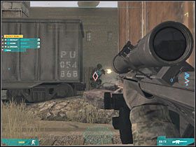 Po zażegnaniu niebezpieczeństwa ze strony rebeliantów będziesz mógł skierować się w stronę stacji, wewnątrz której skrywali się sojusznicy (#1) - Misja druga - Joining forces (3) cd. | Akt drugi - Tom Clancys Ghost Recon: Advanced Warfighter 2 - poradnik do gry