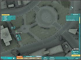 Sam natomiast powinieneś przyjąć pozycję kucającą i schować się za murkiem (#1) - Misja trzecia - The price of peace (3) cd. | Akt drugi - Tom Clancys Ghost Recon: Advanced Warfighter 2 - poradnik do gry