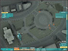 W dalszym ciągu koncentruj się głównie na snajperach (#1), gdyż właściwie tylko oni będą w stanie zagrozić bezpieczeństwu Twojej drużyny - Misja trzecia - The price of peace (3) cd. | Akt drugi - Tom Clancys Ghost Recon: Advanced Warfighter 2 - poradnik do gry