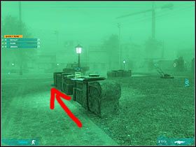 Biegnij od razu w stronę fotela pasażera (#1), gdyż Twoi ludzie sami odnajdą sobie właściwe miejsce na półciężarówce - Misja trzecia - The price of peace (3) cd. | Akt drugi - Tom Clancys Ghost Recon: Advanced Warfighter 2 - poradnik do gry