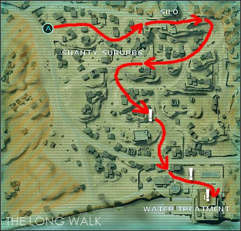 1 - Misja czwarta - The long walk | Akt drugi - Tom Clancys Ghost Recon: Advanced Warfighter 2 - poradnik do gry