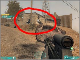 W oddali powinni pojawić się nowi przeciwnicy (#1) - Misja czwarta - The long walk (1a) | Akt drugi - Tom Clancys Ghost Recon: Advanced Warfighter 2 - poradnik do gry