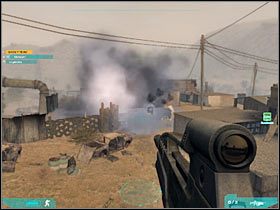 Teraz będziesz się musiał zająć trzema nowymi przeciwnikami - Misja czwarta - The long walk (1a) cd. | Akt drugi - Tom Clancys Ghost Recon: Advanced Warfighter 2 - poradnik do gry