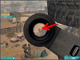 ZANIM ruszysz dalej, musisz wykonać jeszcze dwie inne czynności - Misja czwarta - The long walk (1a) cd. | Akt drugi - Tom Clancys Ghost Recon: Advanced Warfighter 2 - poradnik do gry