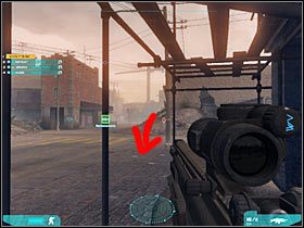 Wkrótce powinieneś zauważyć kilku przeciwników - Misja pierwsza - Attack on multiple axes (2a) | Akt trzeci - Tom Clancys Ghost Recon: Advanced Warfighter 2 - poradnik do gry