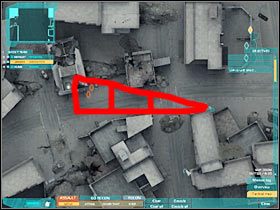 Musisz się teraz zacząć wychylać, tak aby móc sprawnie eliminować kolejnych wrogów (#1) - Misja pierwsza - Attack on multiple axes (2a) | Akt trzeci - Tom Clancys Ghost Recon: Advanced Warfighter 2 - poradnik do gry