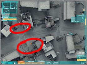 Sukcesywnie przesuwaj się do przodu, przemieszczając się w stronę zachodniego krańca tej mapy (#1) - Misja pierwsza - Attack on multiple axes (2a) | Akt trzeci - Tom Clancys Ghost Recon: Advanced Warfighter 2 - poradnik do gry