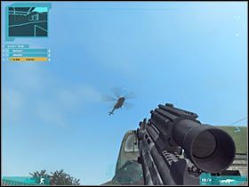 W dalszym ciągu stój przy ścianie prawego budynku - Misja druga - Codename Farallon (2) cd. | Akt trzeci - Tom Clancys Ghost Recon: Advanced Warfighter 2 - poradnik do gry